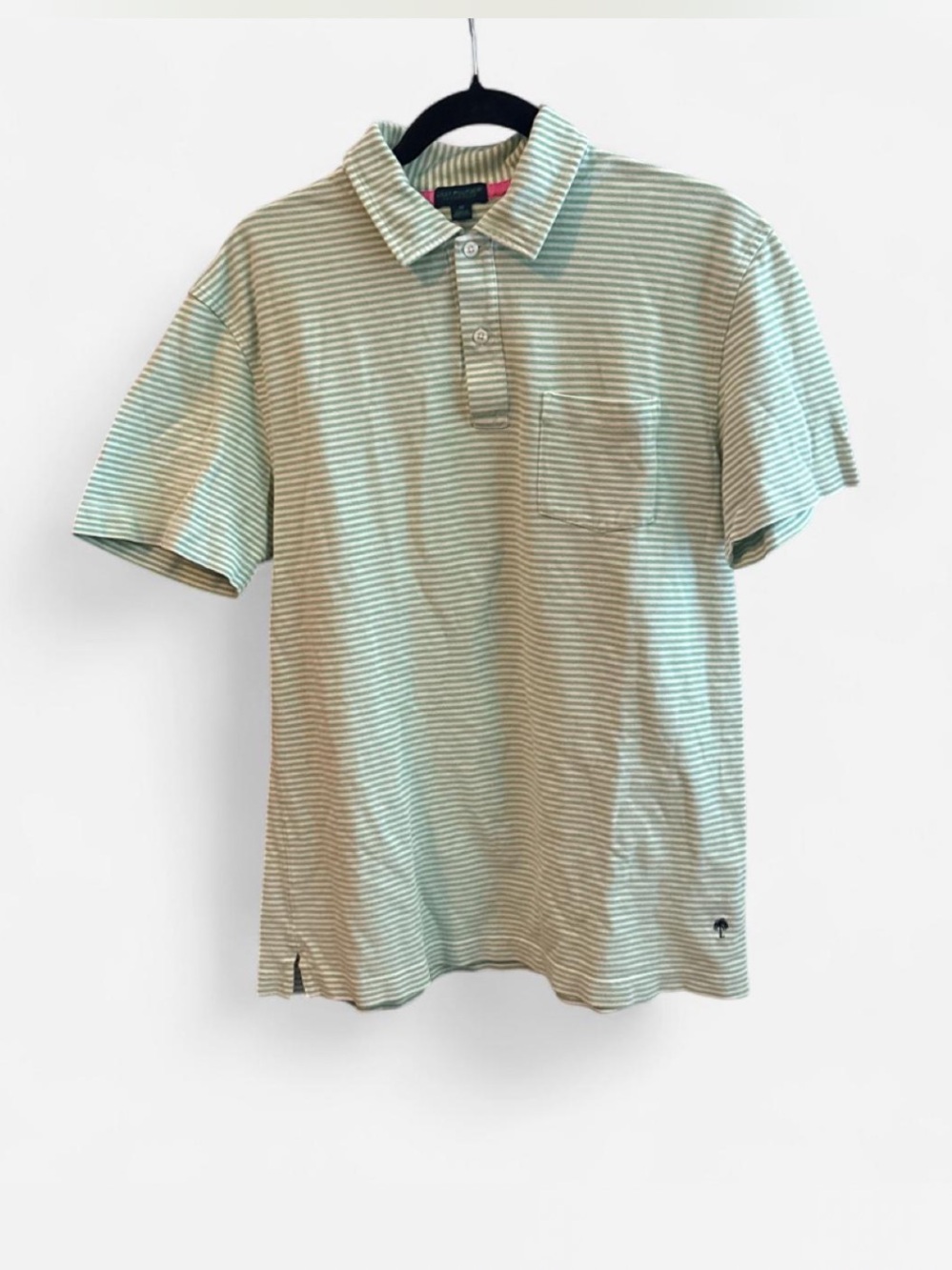 Vintage Lilly Pulitzer Via Palm Beach Men's Striped Polo resort coastal core M